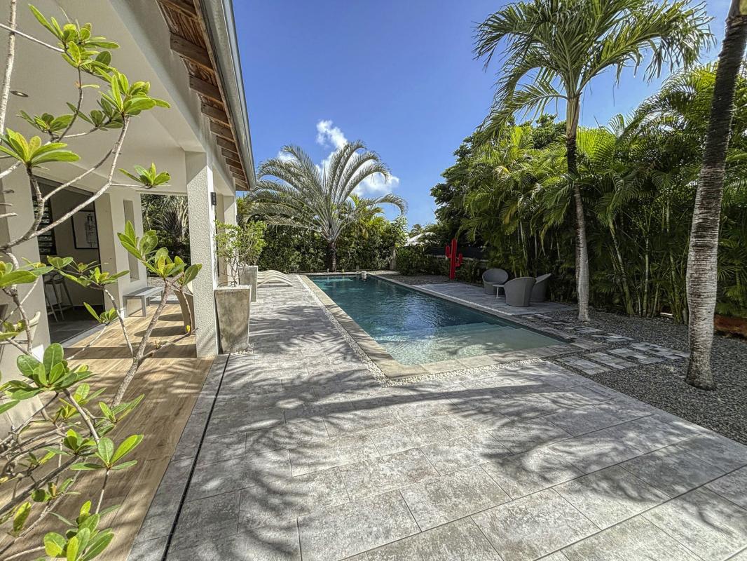 5.Location villa 3 chambres piscine Saint François Guadeloupe_Piscine